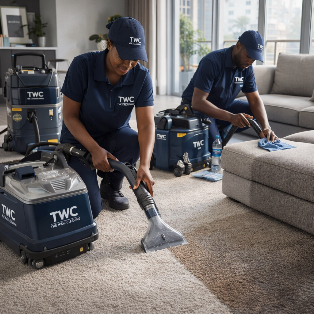 NETTOYAGE TAPIS & CANAP&Eacute;S avec TW Cleaning