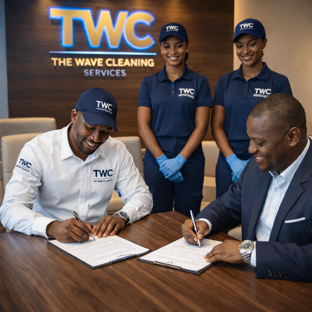 Signature CONTRATS D&rsquo;ENTRETIEN entre TWC et une soci&eacute;t&eacute; de la place