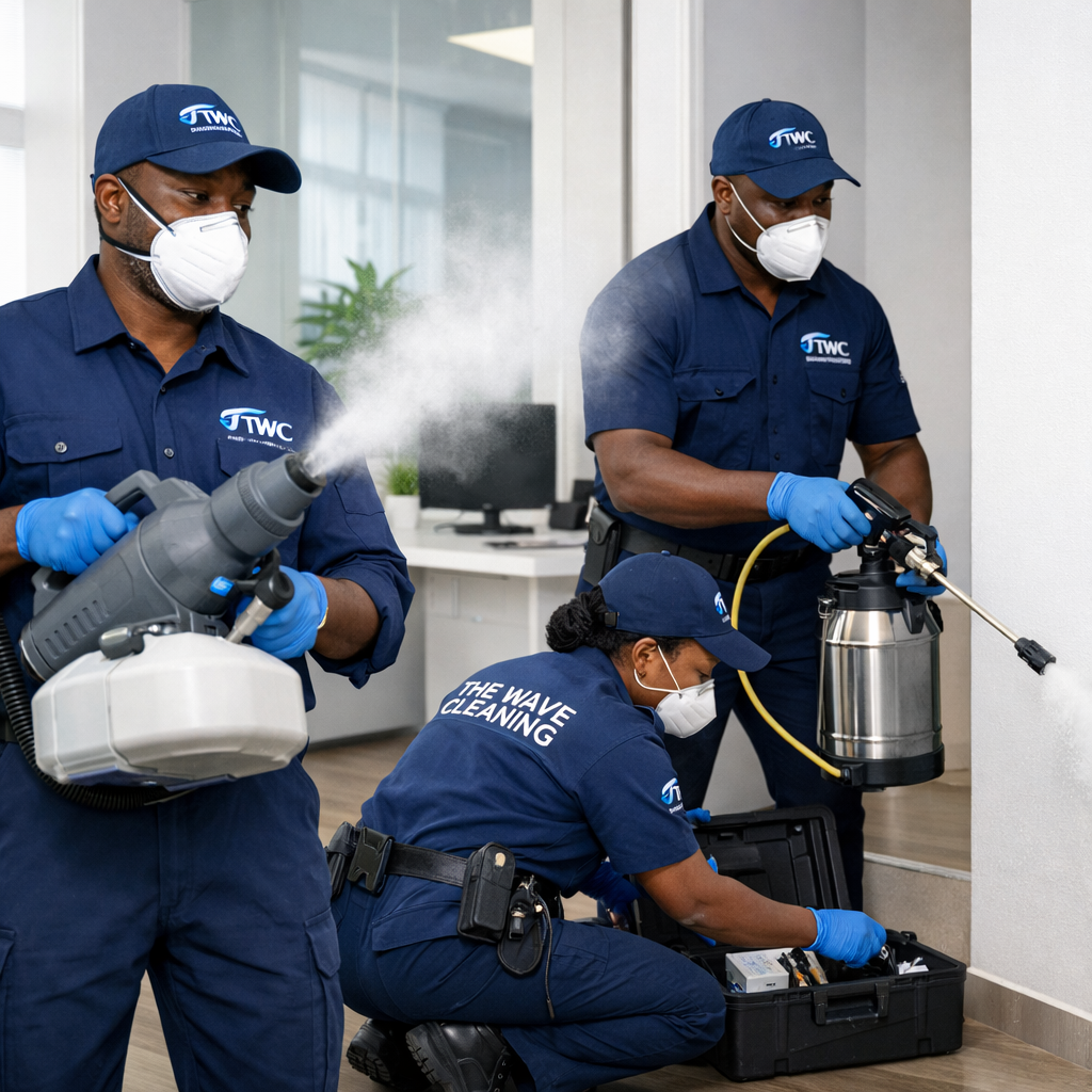 equipe de Désinfection & Traitement Anti-Nuisibles (3D) de TWC